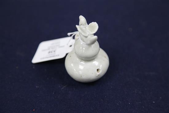A Chinese Ding type water dropper, Song dynasty, height 7cm